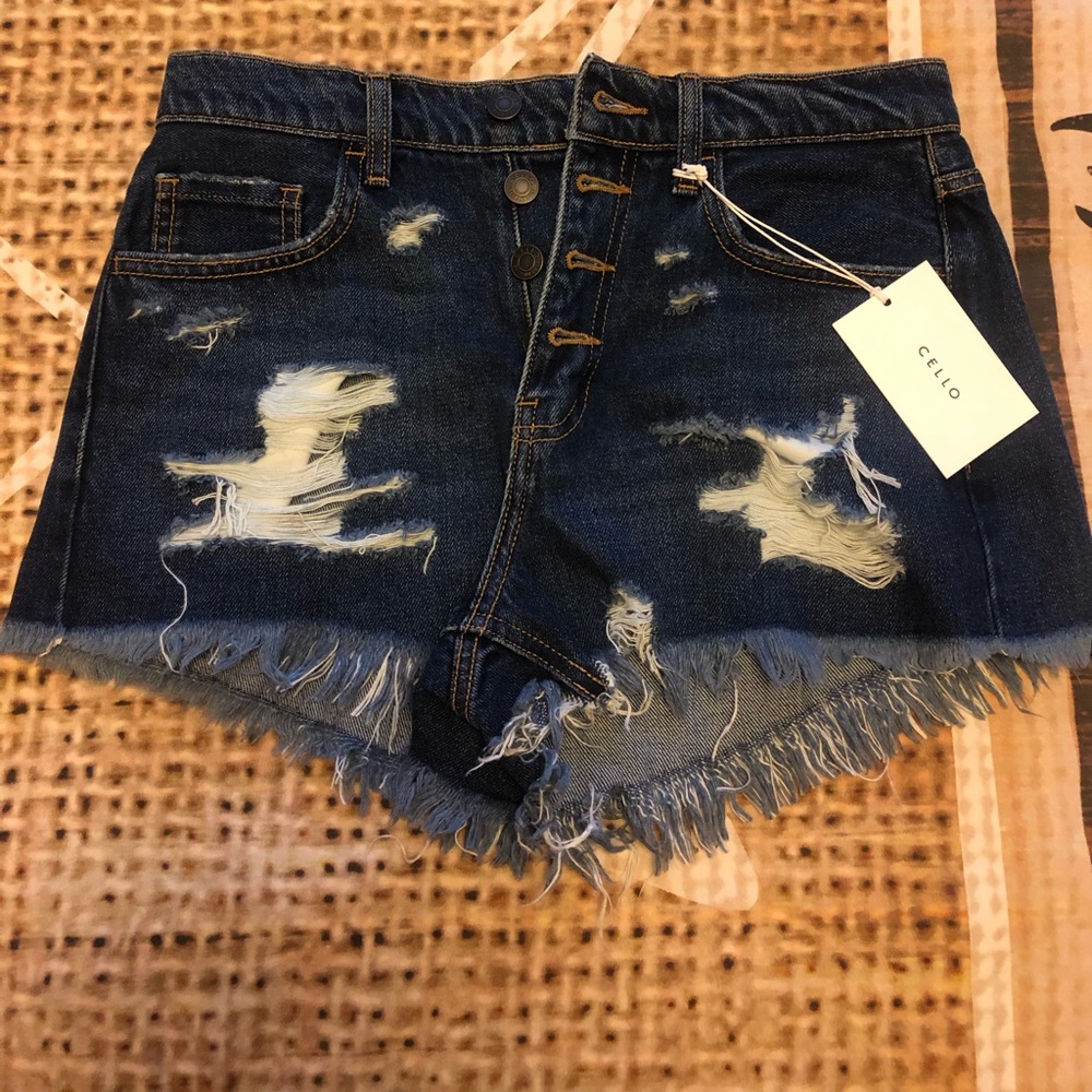 NWT Cello Jean shorts